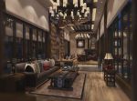 2500平米新中式商务酒店装修案例