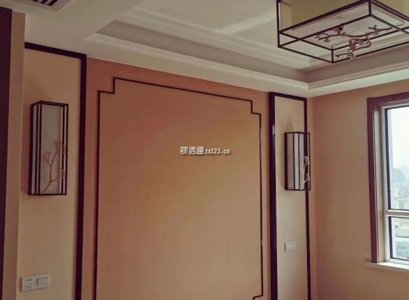 有色科技苑中式风格实景工地