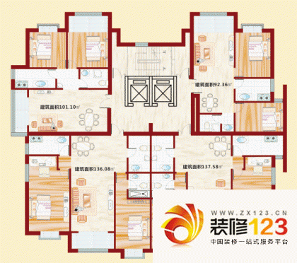 华凌国际公寓户型图