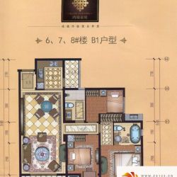 鸿瑞豪庭户型图