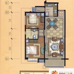 鸿瑞豪庭户型图