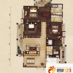 鸿瑞豪庭户型图