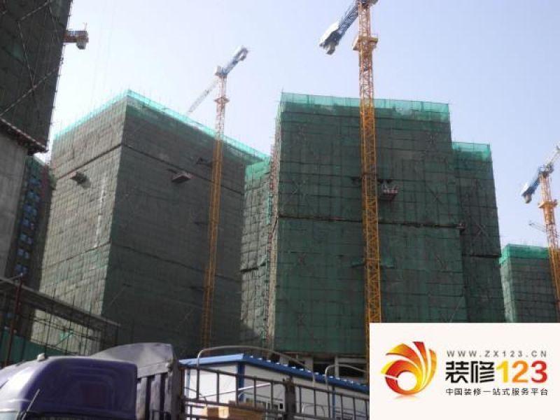鸿瑞豪庭实景图 2012-04-16