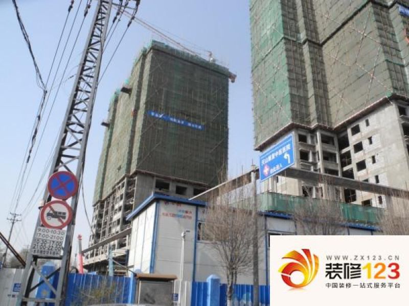 鸿瑞豪庭实景图 2012-04-16