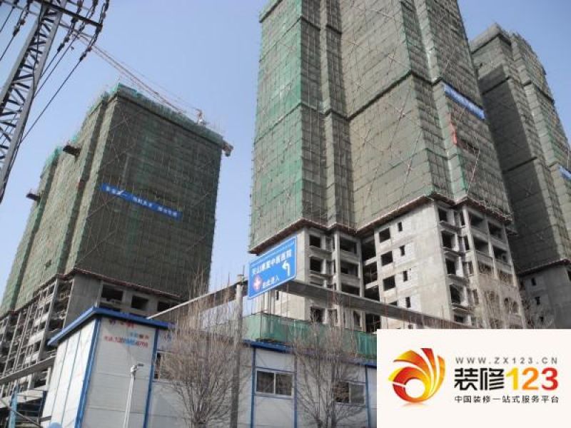 鸿瑞豪庭实景图 2012-04-16