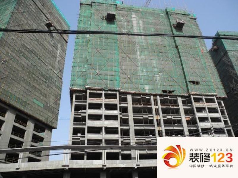 鸿瑞豪庭实景图 2012-04-16