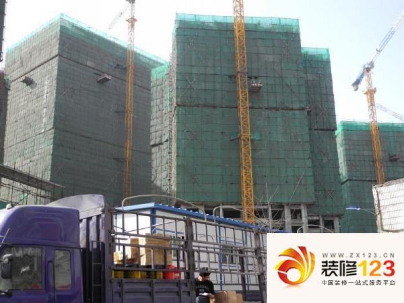 鸿瑞豪庭实景图 2012-04-16
