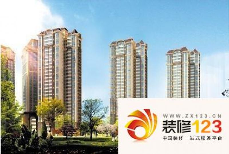 鸿瑞豪庭外景图