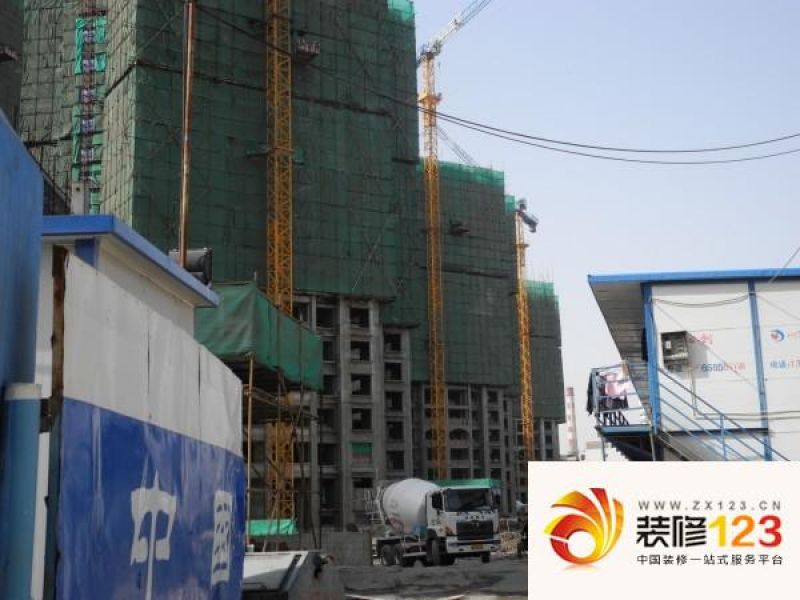 鸿瑞豪庭实景图 2012-04-16