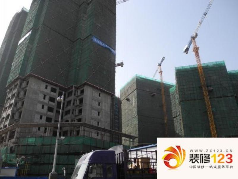 鸿瑞豪庭实景图 2012-04-16