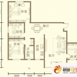 鸣翠嘉座户型图