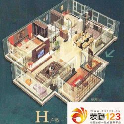 益都水岸二期户型图